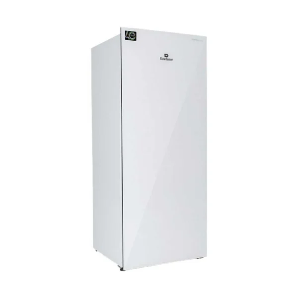 Dawlance 1035WB Glass Door Inverter Cloud White Vertical Freezer