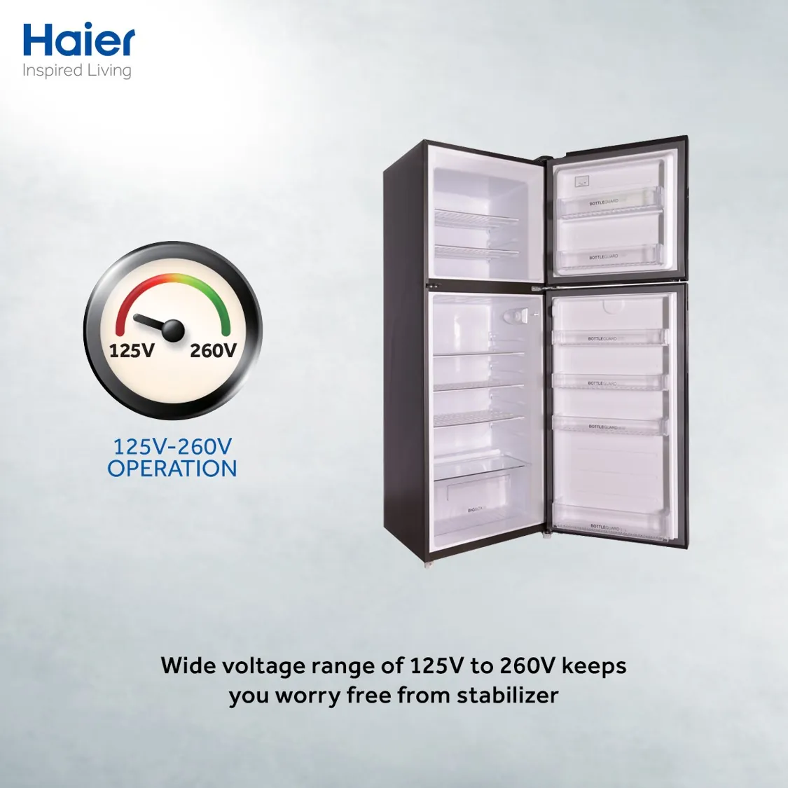 Haier HRF-336 EPB E-star Refrigerator