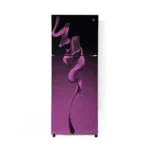 Pel PRL-2350 Glass Door Refrigerator Purple Blaze